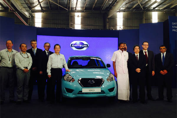  Datsun Go Mulai Diproduksi di India Hari Ini (4/2/2014)