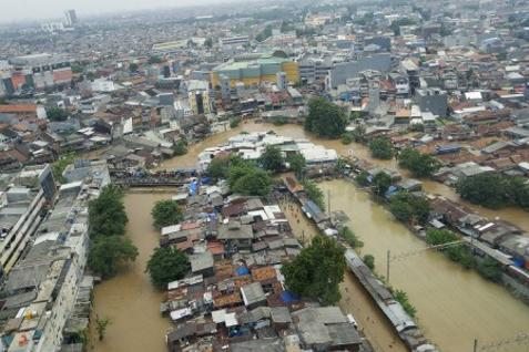  Banjir Jakarta: Gambir, Grogol, Mangga Dua Terendam