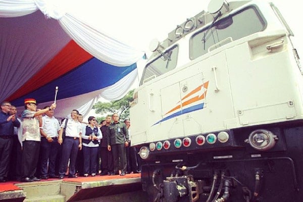  Kereta Api Kiansantang Siap Beroperasi