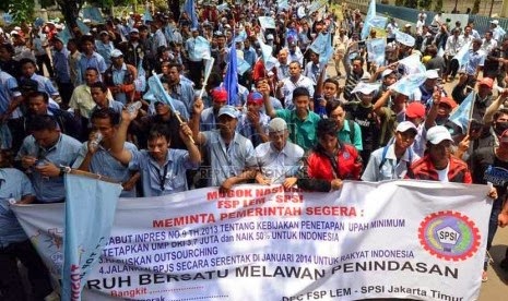  Besok, 30.000 Buruh Bakal Demo Di HI - Istana Merdeka