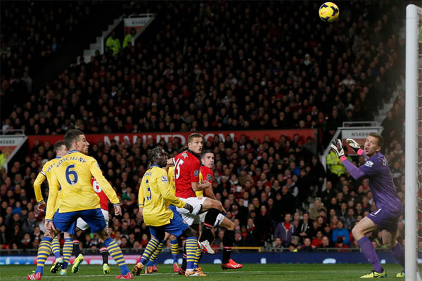  Liga Inggris: Arsenal vs MU Sama Kuat