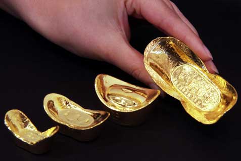  Harga Emas Menguat, Dana Talangan Tingkatkan Investasi