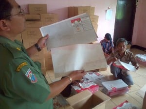  Lipat Kertas Suara, KPU Pekerjakan 124 Orang