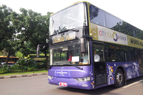  Mau Keliling Jakarta Dengan Bus Wisata Gratis? Ini Rutenya...