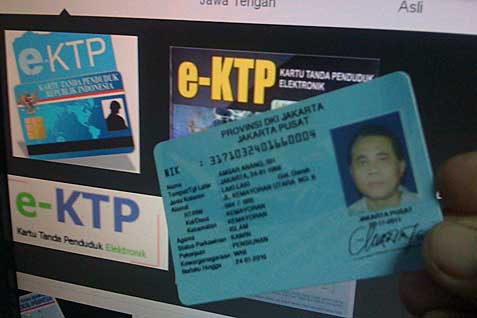  Pemprov DKI Belum Siap Cetak e-KTP Sendiri