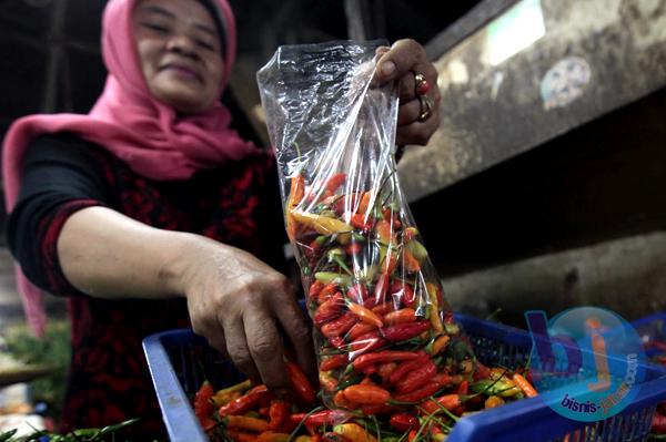  FOTO: Terus Hujan, Harga Cabai Rawit di Bandung Melesat