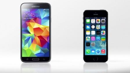  Nih...Perbedaan Samsung Galaxy S5 vs iPhone 5s