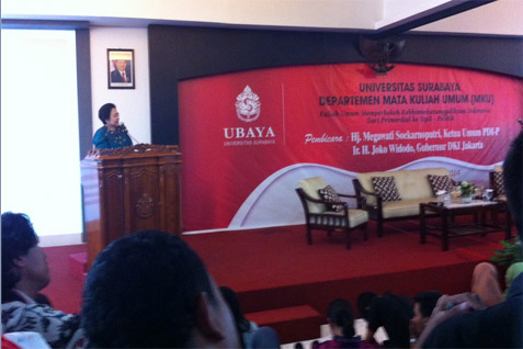 Megawati-Jokowi Isi Kuliah Umum di Ubaya