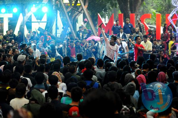  FOTO: Taman Musik Bandung Diresmikan