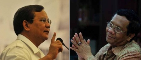  CAPRES 2014: Mahfud Bakal Dipasangkan Dengan Prabowo?