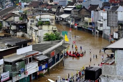  Banjir Tekan Ekonomi Ibu Kota, Inflasi 0,50%
