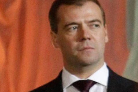 PM Ukraina Dmitry Medvedev 