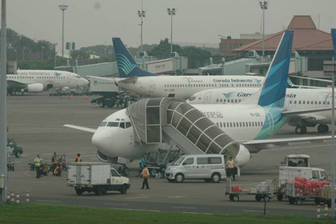  Penerbangan bagi PNS, Garuda-Pemprov Kaltim Jalin Kerja Sama