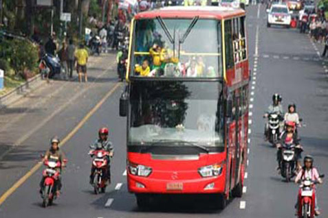  Pemprov DKI Harapkan Bus Wisata dapat Menarik Turis