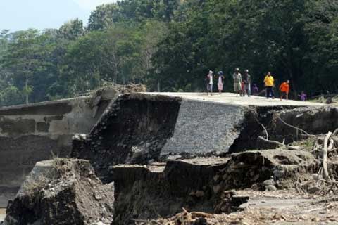  Erupsi Kelud, Pertanian Rugi Rp377 miliar