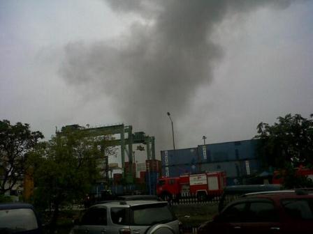  Terjadi Ledakan di Tanjung Priok, Diduga Dari Gudang Amunisi