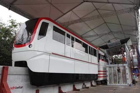  Jokowi Tetap Pilih PT Jakarta Monorail