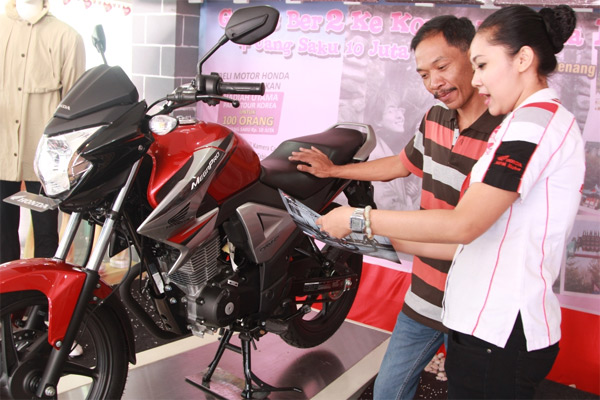  New MegaPro FI Dongkrak Penjualan Motor Sport Honda