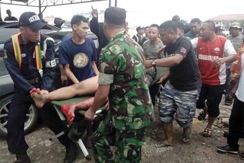  Bareskrim Polri Bantu TNI AL Selidiki Penyebab Ledakan Gudang Peluru