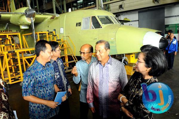  FOTO: Produksi Pesawat, PT DI Diharapkan Bisa Meningkatkan TKDN