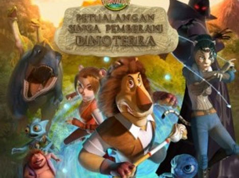  Film Petualangan Singa Pemberani Dinoterra Go Internasional