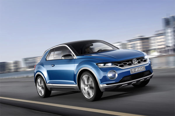  Mobil Konsep VW T-Roc Akan Diproduksi Massal