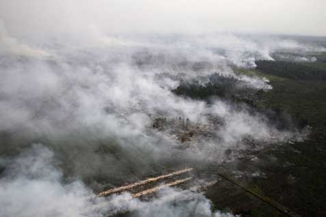 Chevron Bantu Padamkan 2.000 Titik Api di Riau