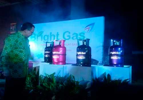  Pertamina Luncurkan Bright Gas di Balikpapan