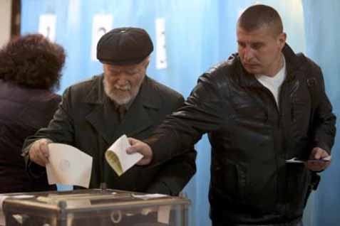  REFERENDUM KRIMEA: 95,5% Pemilih Putuskan Berpisah dari Ukraina