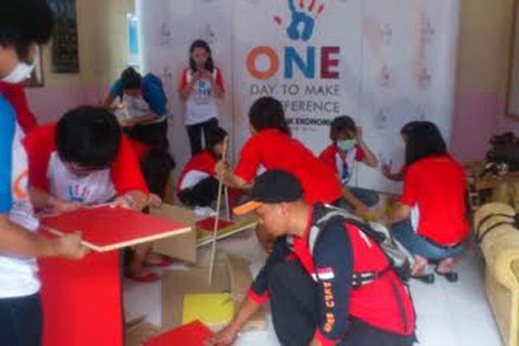  PKPU dan Bank Ekonomi Perbaiki Sekolah Rusak akibat Banjir Manado