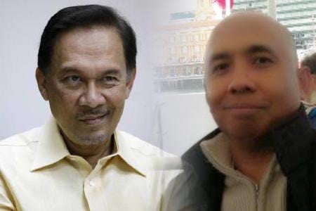  Anwar Ibrahim Akui Pilot Zaharie Adalah Kerabatnya