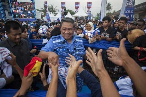  Presiden SBY Menginap di Madiun untuk Kampanye di Jateng & Jatim