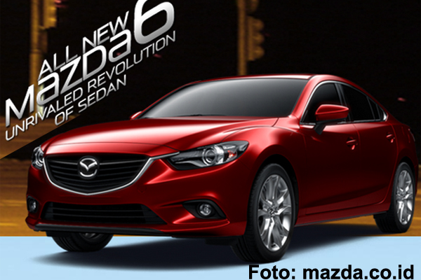  Pakai Teknologi Skyactiv, Mazda6 Miliki Fitur Keselamatan Standar AS