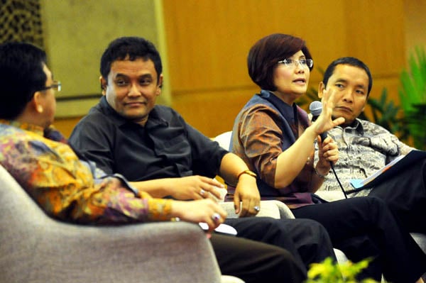  FOTO: Seminar Ekonomi Politik Jabar di Tahun Politik 2014 di Bank Indonesia