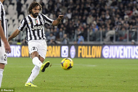  Liga Europa 2014: Skor Akhir Juve vs Fiorentina 1-0, Pirlo Cemerlang