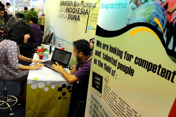  FOTO: Bio Farma Buka Lowongan Kerja di Pasundan Career Expo