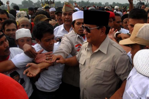  Kampanye Gerindra, Prabowo Terlambat Hampir 2 Jam