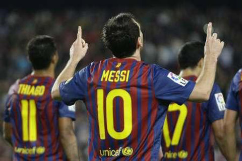  Hat-trick Messi, Barcelona Berpeluang di La Liga