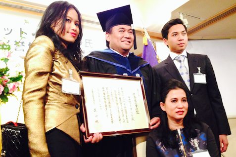  Pidato Wisuda Universitas Chuo: Rachmat Gobel Bilang Perusahaan Besar Mulai Dari Langkah Sederhana