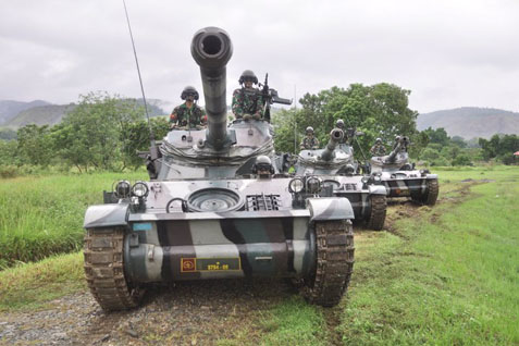  Pindad Pacu Produksi Tank AMX-13