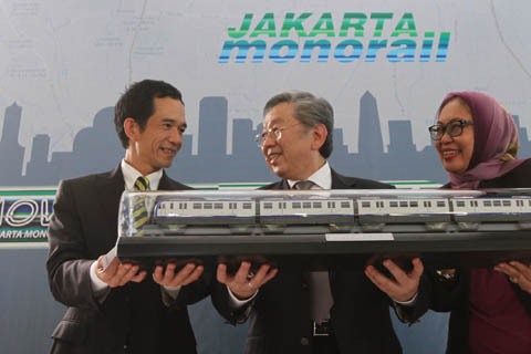  Jakarta Monorail Yakin Tandatangani Perjanjian Minggu Ini