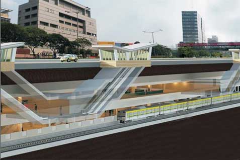 Stasiun MRT Terpadu Dukuh Atas Mulai Dibangun Tahun Ini