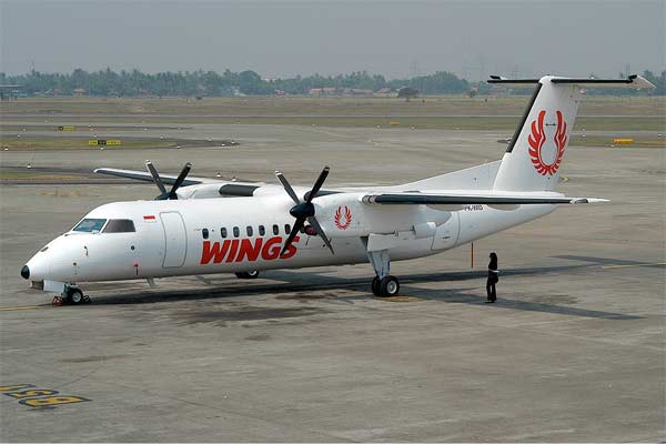  Wings Air Tergelincir di Bandara Sangia Nibandera, Kolaka