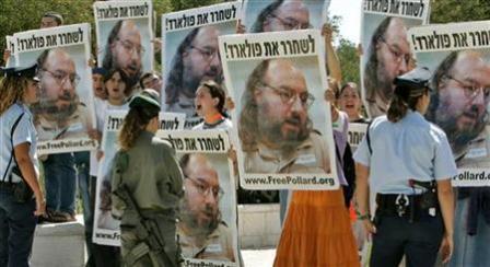 Ilustrasi-Pollard-Pengunjuk rasa di Israel menuntut pembebasan Jonathan Pollard./Reuters