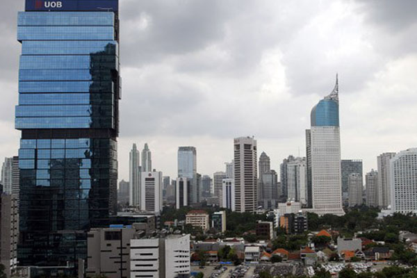 Gedung perkantoran di Jakarta/JIBI