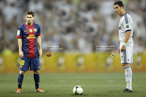  Barcelona Vs Madrid, Rivalitas Ronaldo dan Messi