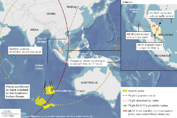  MISTERI MH 370: Berpacu Dengan Waktu, 2 Hari Lagi Baterai Black Box Habis