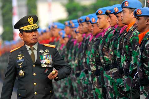  TNI Tidak Beri Pengamanan Kepada Capres