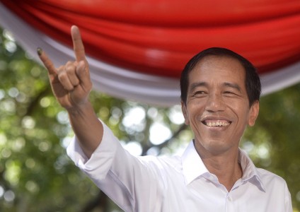  Jokowi Pantau Quick Count di Posko JKW4P, Megawati di Kebagusan