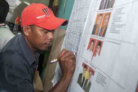  PILEG 2014: Warga Palmerah Antusias ke TPS